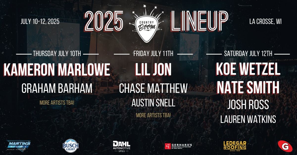 Country Boom 2025 Lineup