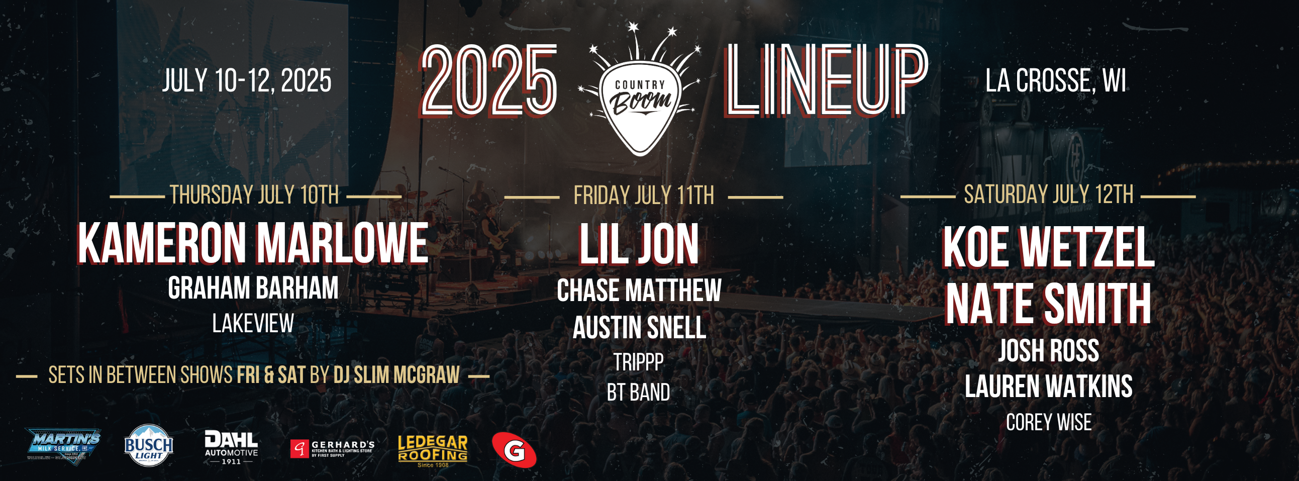 2025 Final Lineup